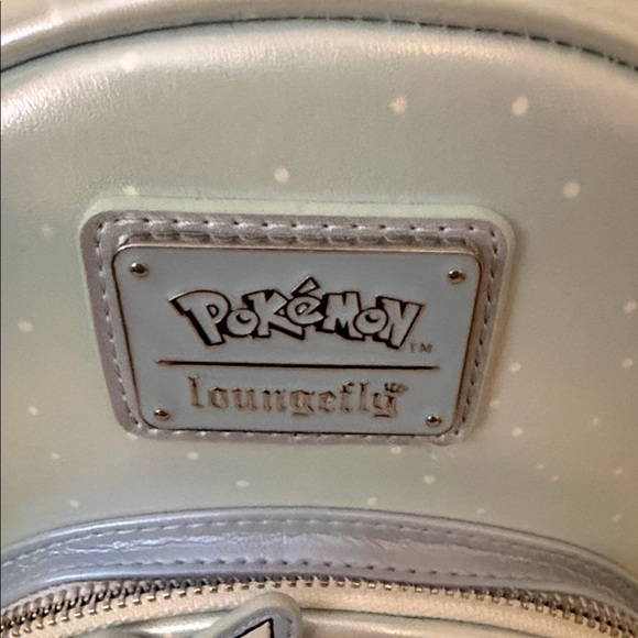 Loungefly Pokémon Ice Type Winter mini Backpack iridescent New! hard Tag - Picture 6 of 9